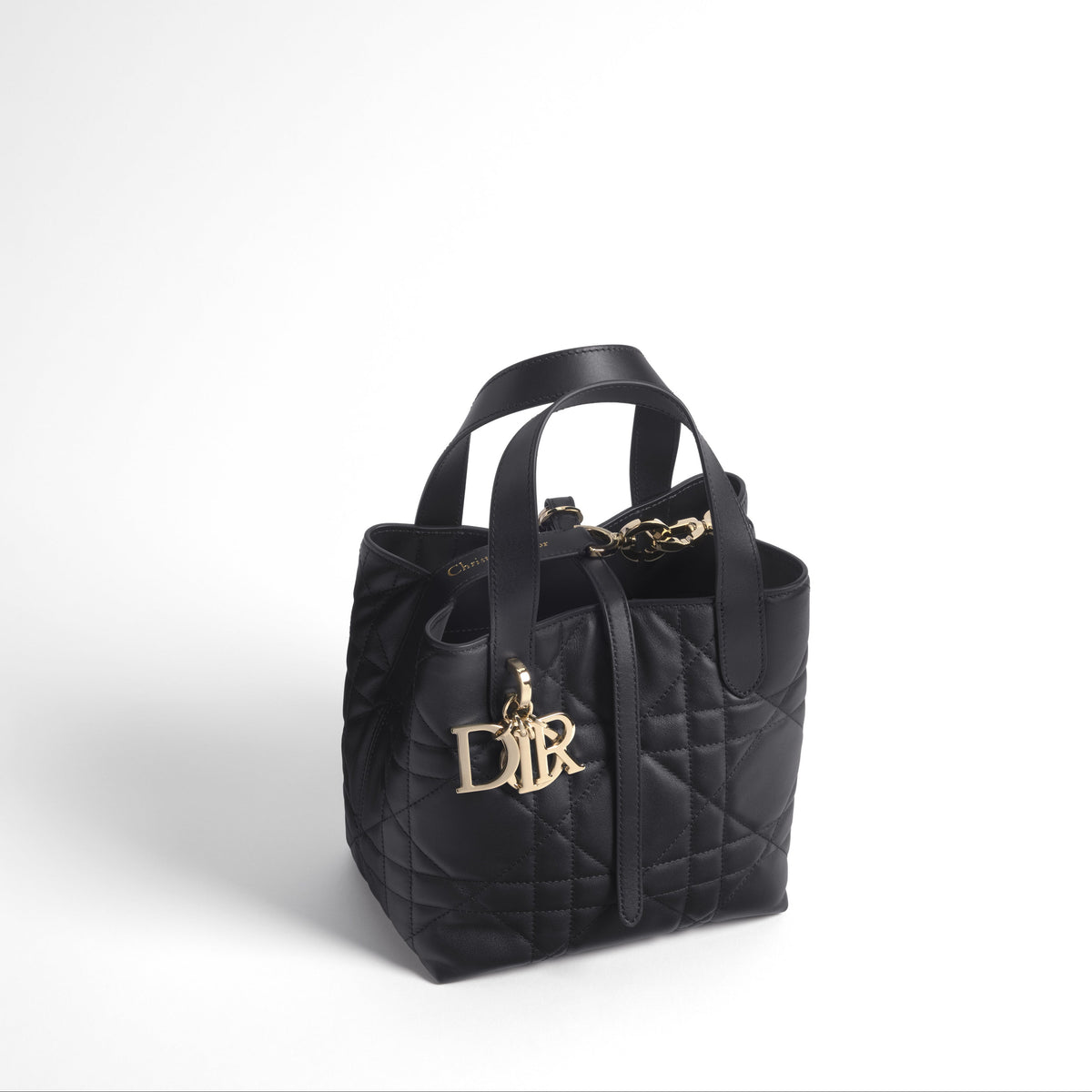 Dior Small Dior Toujours Bag in Black Supple Cannage Calfskin 1