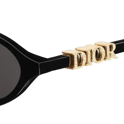 Dior Treasure Black Oval Sunglasses 5
