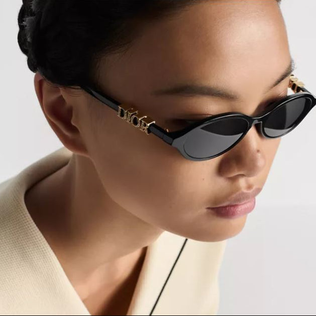 Dior Treasure Black Oval Sunglasses 3