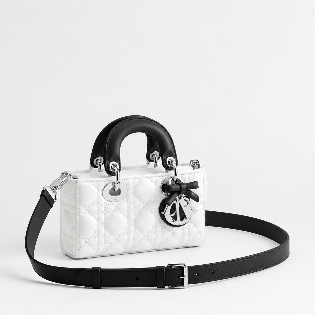Dior Women's White Mini Lady D-Joy Bag 2