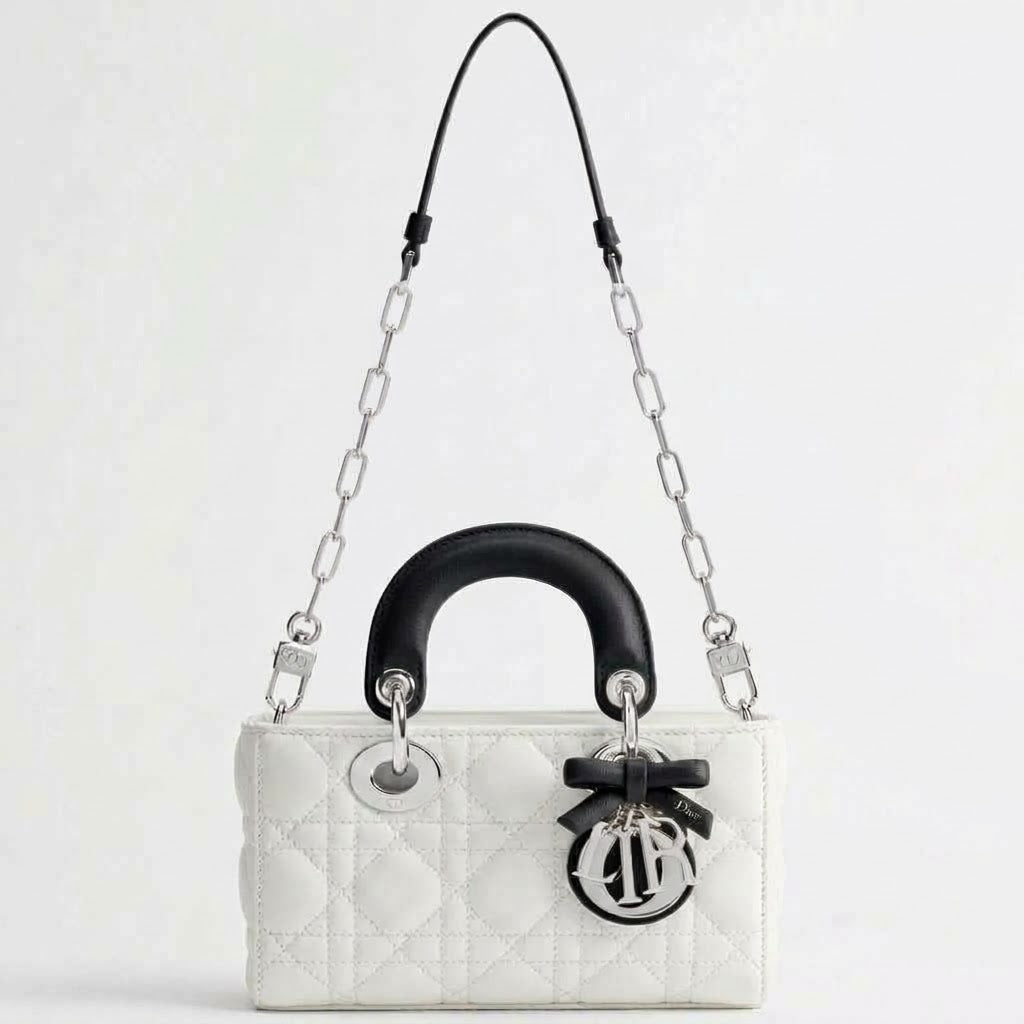 Dior Women's White Mini Lady D-Joy Bag 1