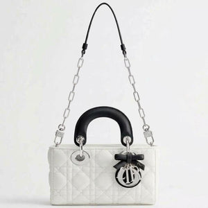Dior Women's White Mini Lady D-Joy Bag