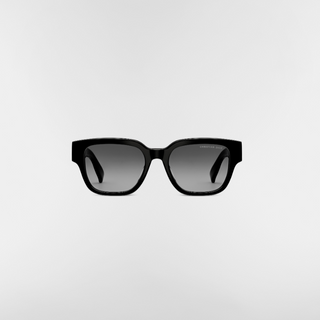 Dior Black Acetate Sunglasses With Gold Hardware