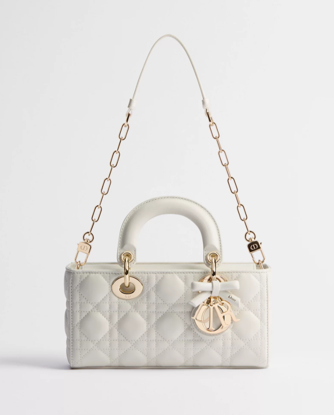 Dior Small Lady D-Joy Bag Latte Cannage Lambskin 5
