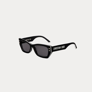 Dior Rectangular Sunglasses In Black