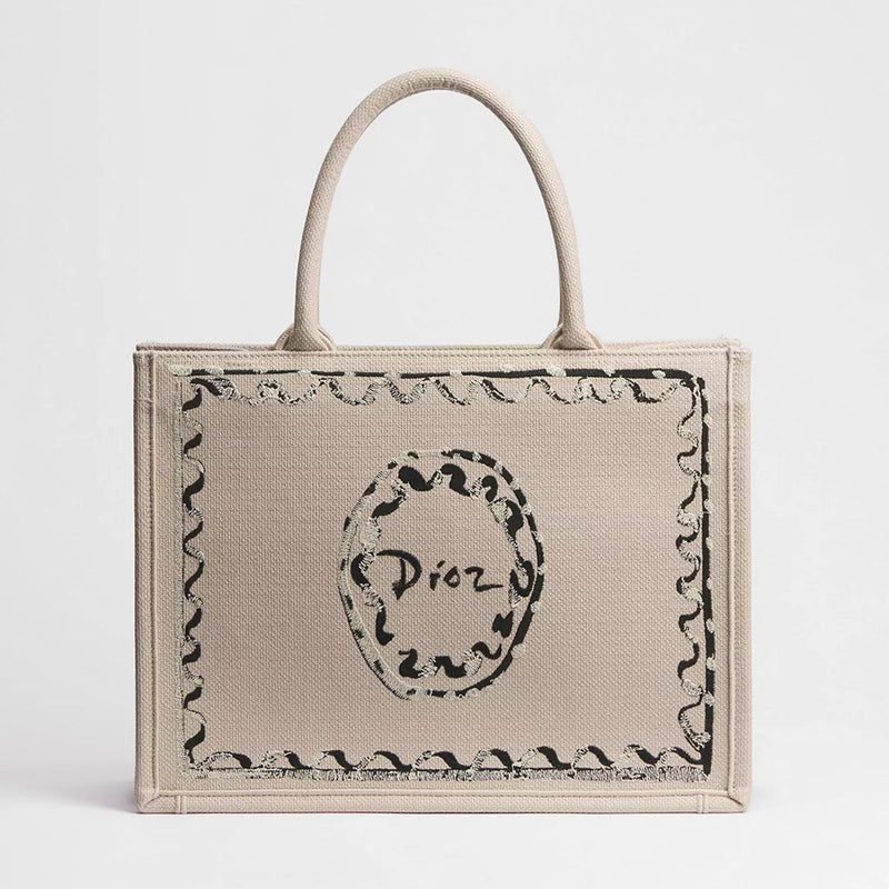 Dioriviera Medium Dior Book Tote Beige Dior