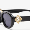 Fendi FF Diamonds Acetate Black