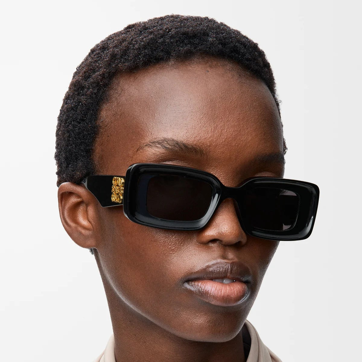 Loewe Rectangular Sunglasses Black 2