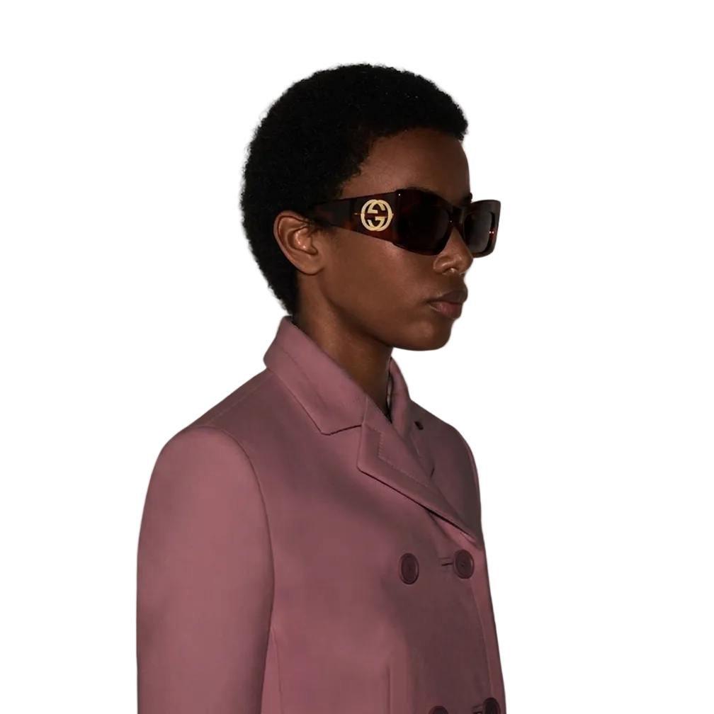 Gucci Oversized Interlocking GG Sunglasses 3