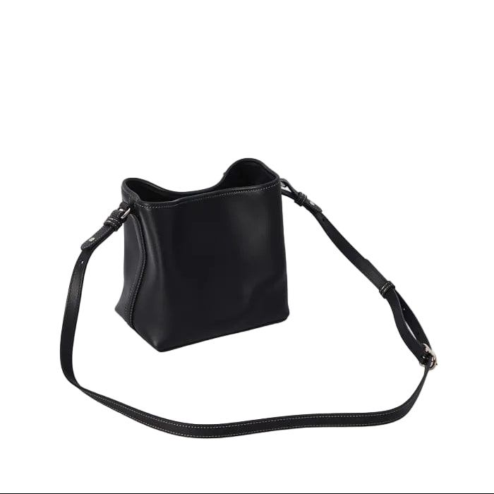 Gucci Black GG Emblem Mini Bucket Bag 2