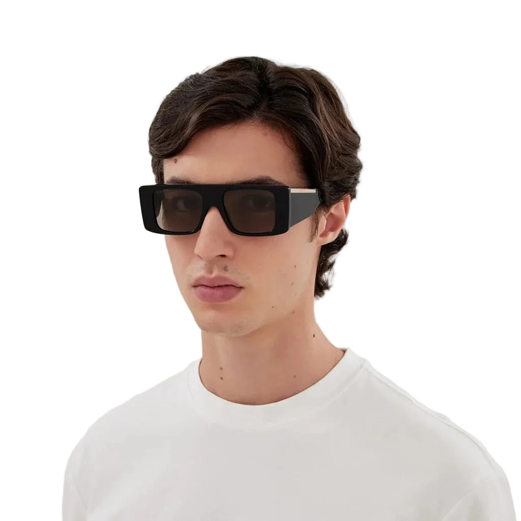Gucci GG Sunglasses, Featuring A Bold, Oversized Flat-Top Acetate Frame 4