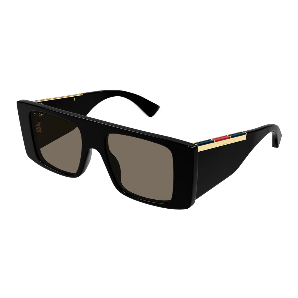 Gucci GG Sunglasses, Featuring A Bold, Oversized Flat-Top Acetate Frame 1