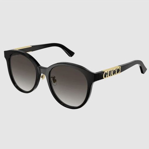 Gucci Gradient Grey Oval Sunglasses