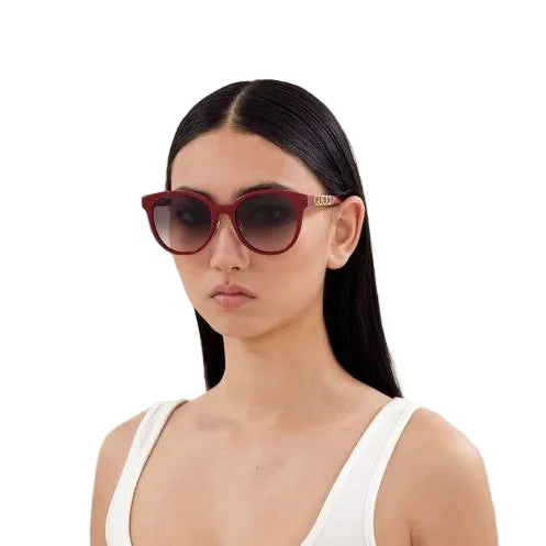 Gucci Round Red Fashion Designer Sunglasses 3