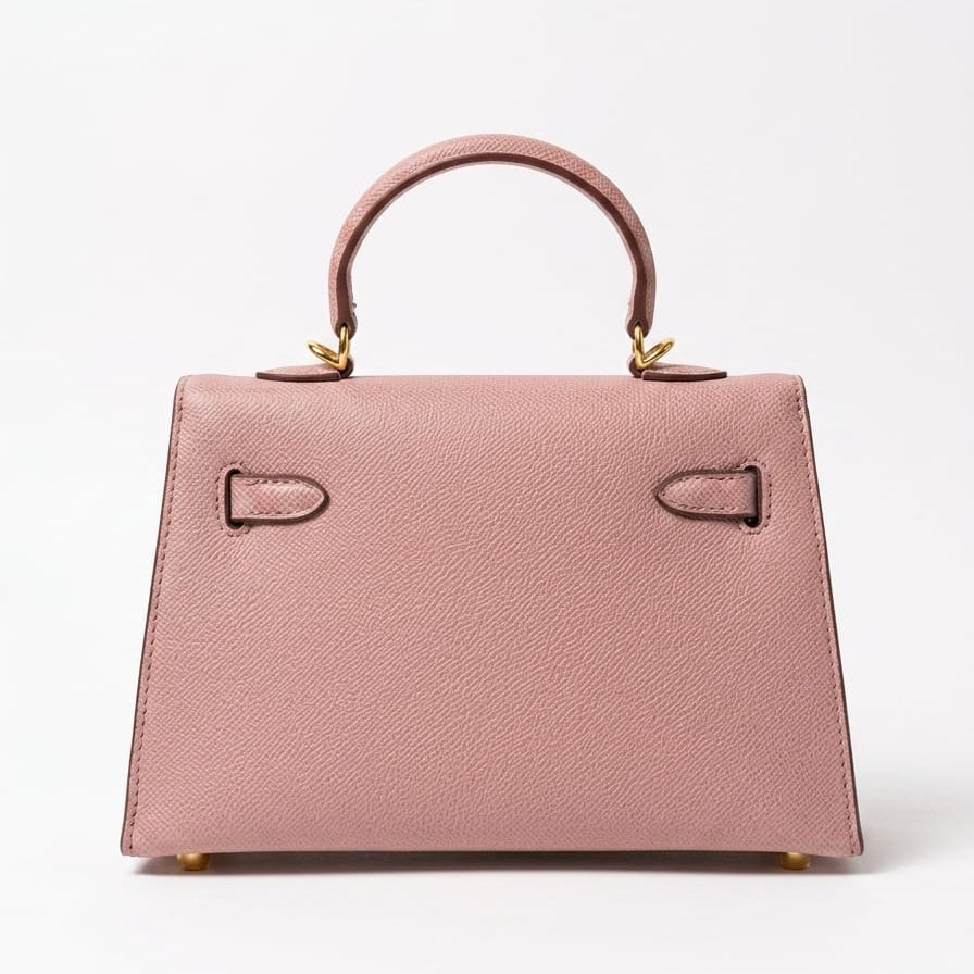 Hermès Kelly Mini Pink Master Quality Bag | Gold Metal 2