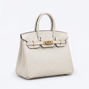 Hermes Birkin 25 Craie in Togo Leather with Gold Hardware