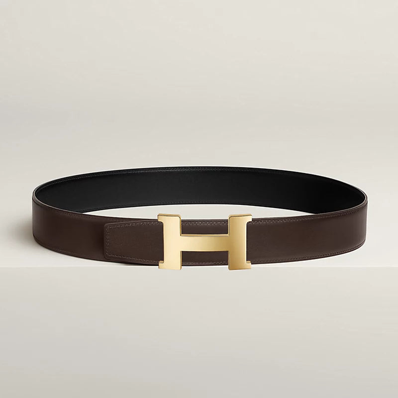 Hermès Reversible Belt With Gold Buckle 2