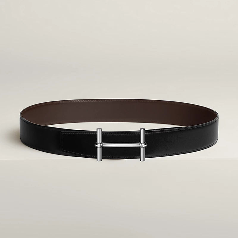 Hermès Reversible Belt With H d'Ancre Buckle