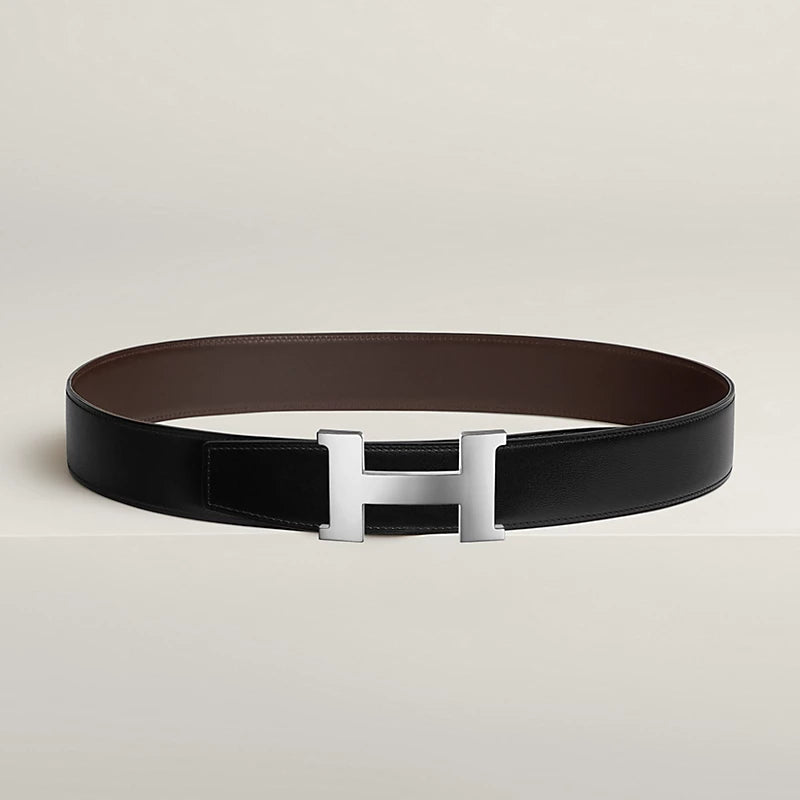 Hermès Reversible Belt With Sliver Buckle 1