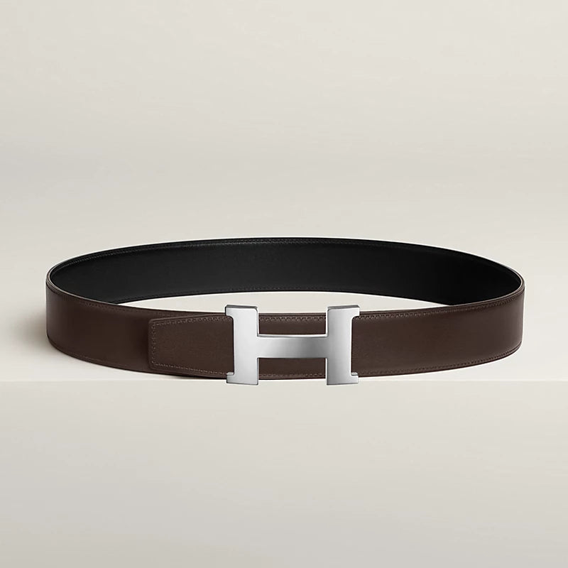 Hermès Reversible Belt With Sliver Buckle 2