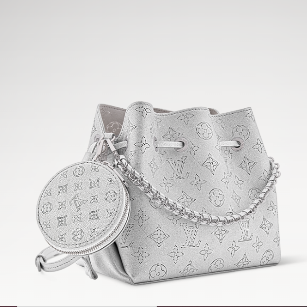 Louis Vuitton Chic Silver Bella Bag With Coin Pouch 2