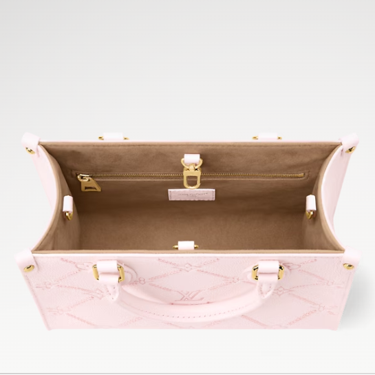 Louis Vuitton OnTheGo PM Malletage Leather Bink 3