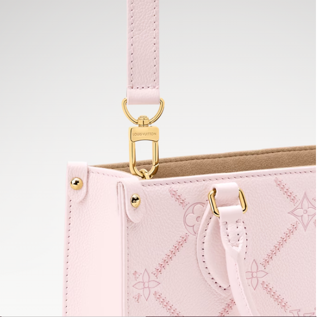 Louis Vuitton OnTheGo PM Malletage Leather Bink 4