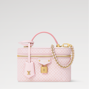 Louis Vuitton Vanity Chain Pouch In The Light Bliss Pink