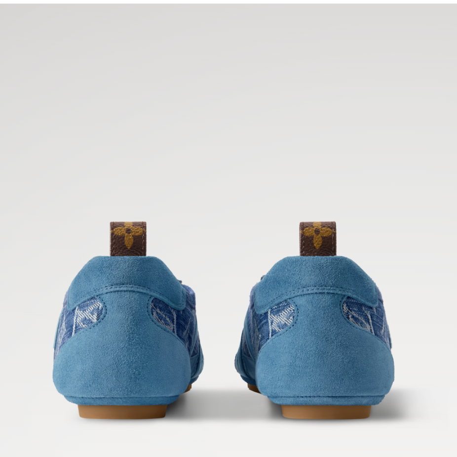 Louis Vuitton Sneakerina Blue Denim 2