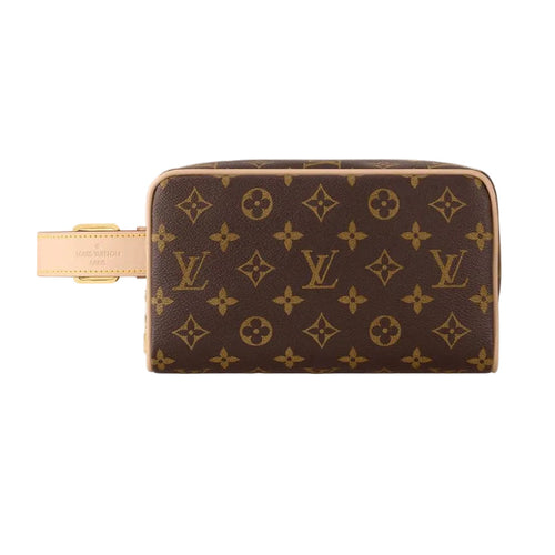 Louis Vuitton Locker Dopp Kit Brown Medium