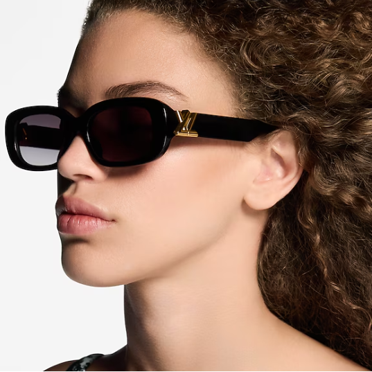 Louis Vuitton Luxury Signature Initials Rectangular Sunglasses 3