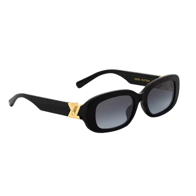 Louis Vuitton Luxury Signature Initials Rectangular Sunglasses