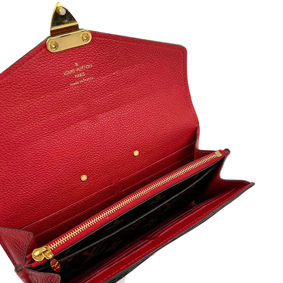 Louis Vuitton Monogram Pallas Wallet Cherry 3