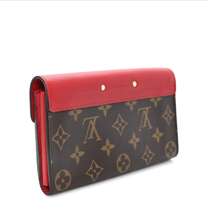 Louis Vuitton Monogram Pallas Wallet Cherry 2