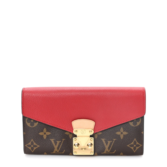 Louis Vuitton Monogram Pallas Wallet Cherry 1