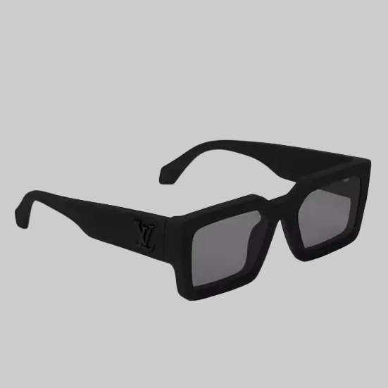 Louis Vuitton Signature Square Sunglasses - Matte Black 2