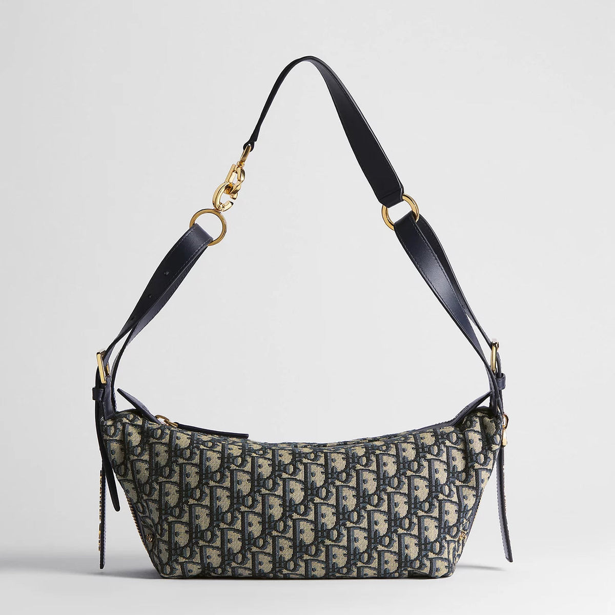 Dior Small D-Journey Bag Blue Dior Oblique Jacquard 2