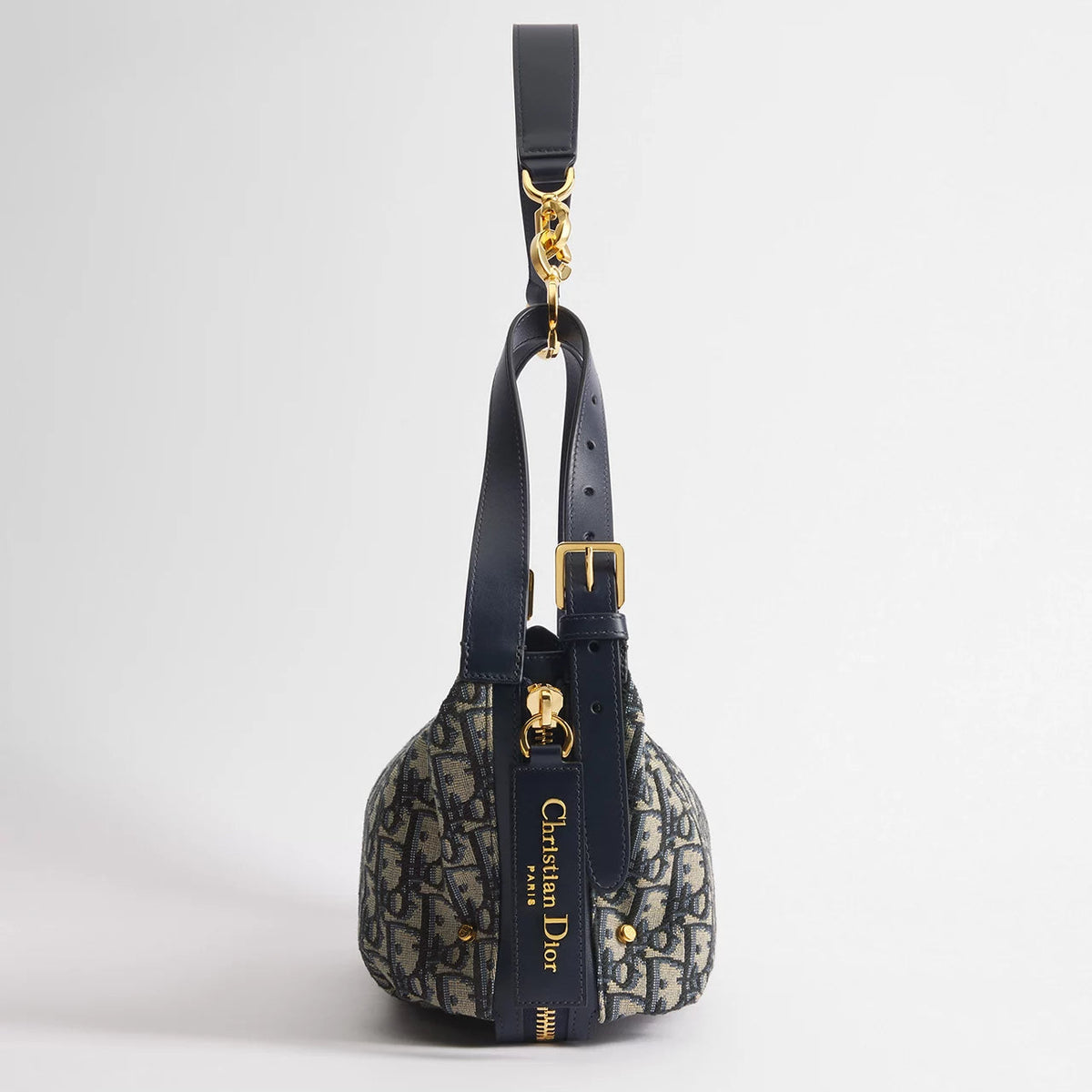 Dior Small D-Journey Bag Blue Dior Oblique Jacquard 3