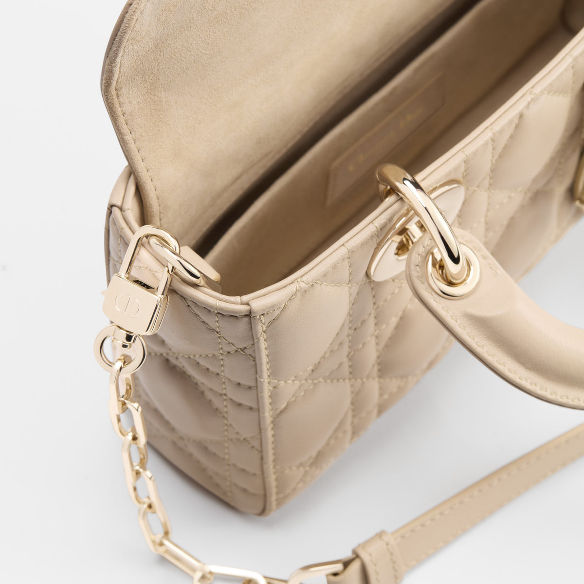 Dior Mini Lady D-Joy Bag Beige Cannage 5