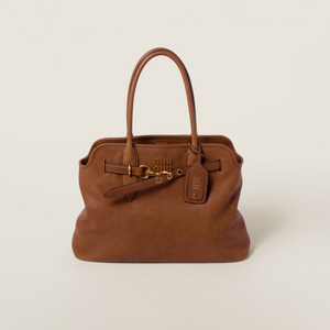 Miu Miu Medium Aventure Nappa Leather Bag
