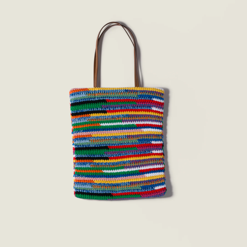 Miu Miu Crochet Tote Bag 2