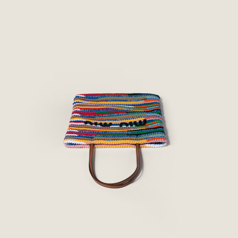 Miu Miu Crochet Tote Bag 4