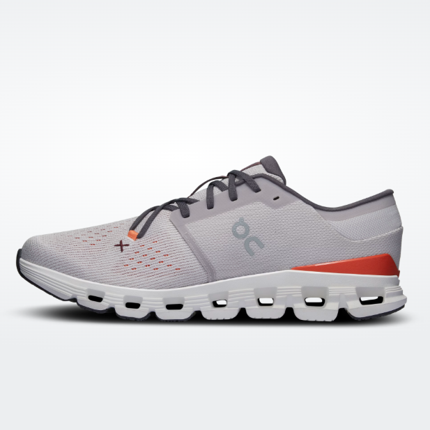 On Running Cloud X 4 Silver | Flame 3