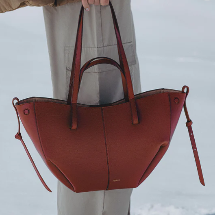 Polène Cyme Mini Edition Textured Red Clay 3