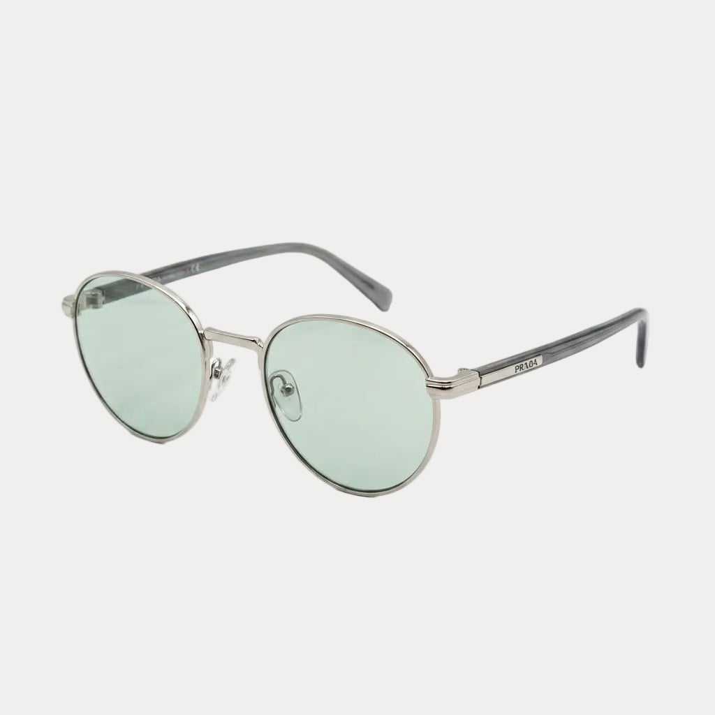 Prada Oval Sunglasses Acciaio/Avio Chiaro 1