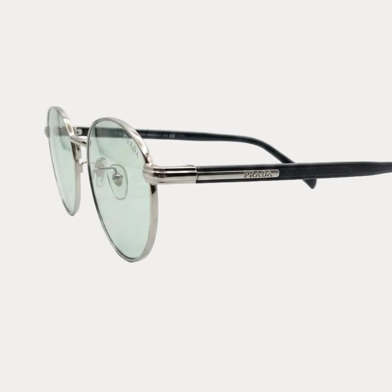 Prada Oval Sunglasses Acciaio/Avio Chiaro 2