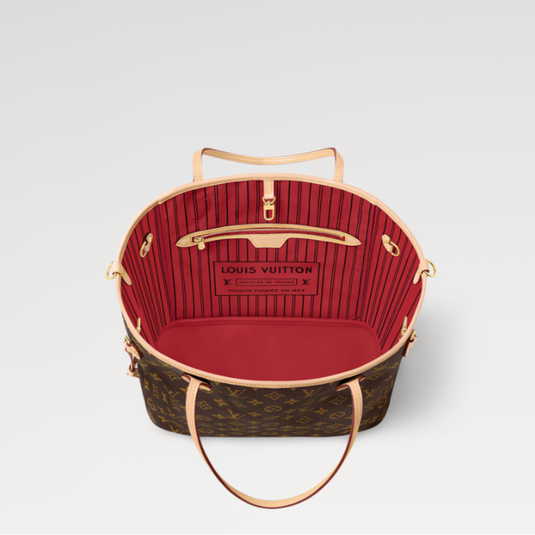 Louis Vuitton Neverfull Bandoulière Inside Out MM 4