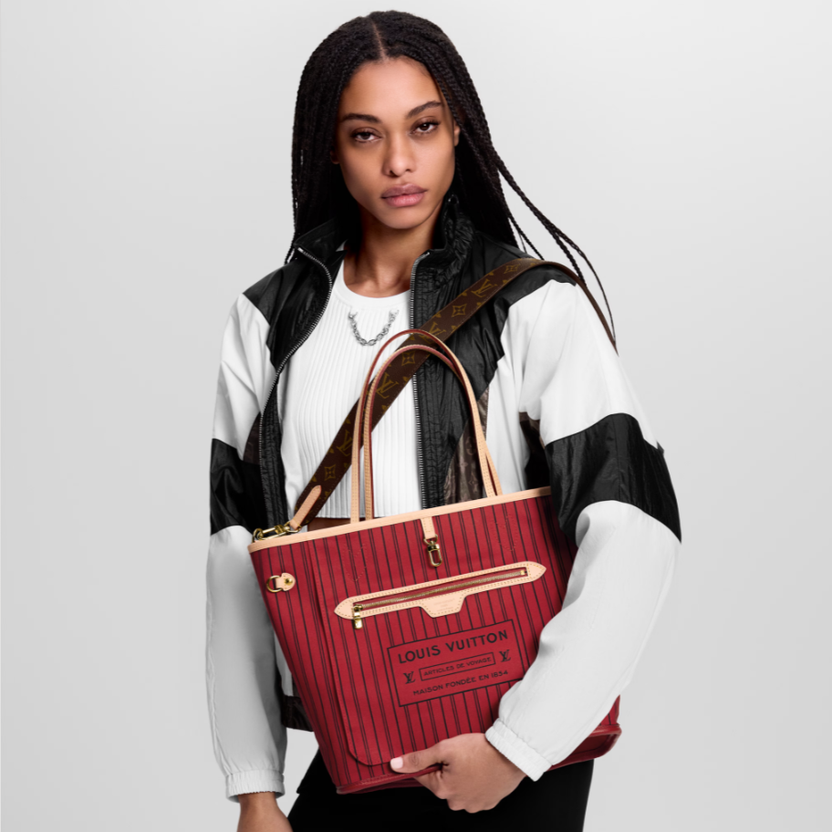 Louis Vuitton Neverfull Bandoulière Inside Out MM 3