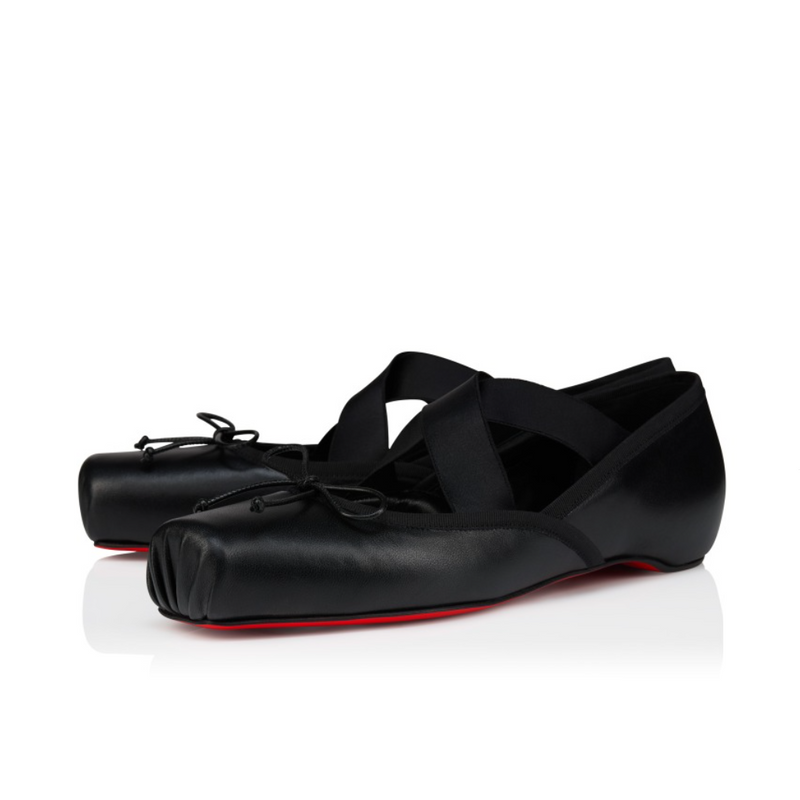 Christian Louboutin Cassiasticina Ballerinas - Lamb Nappa Leather