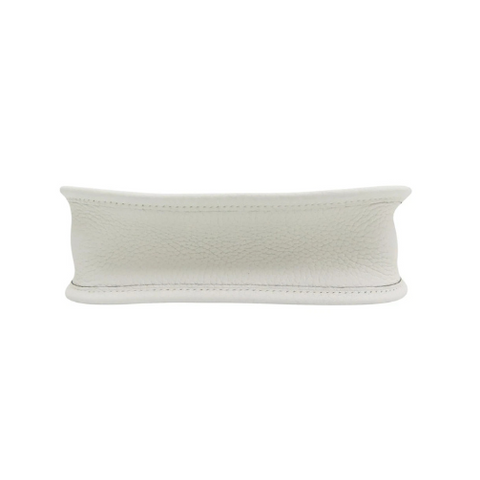 Hermès Mini Evelyne Shoulder Bag White Taurillon Clemence Leather
